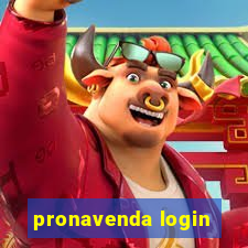 pronavenda login